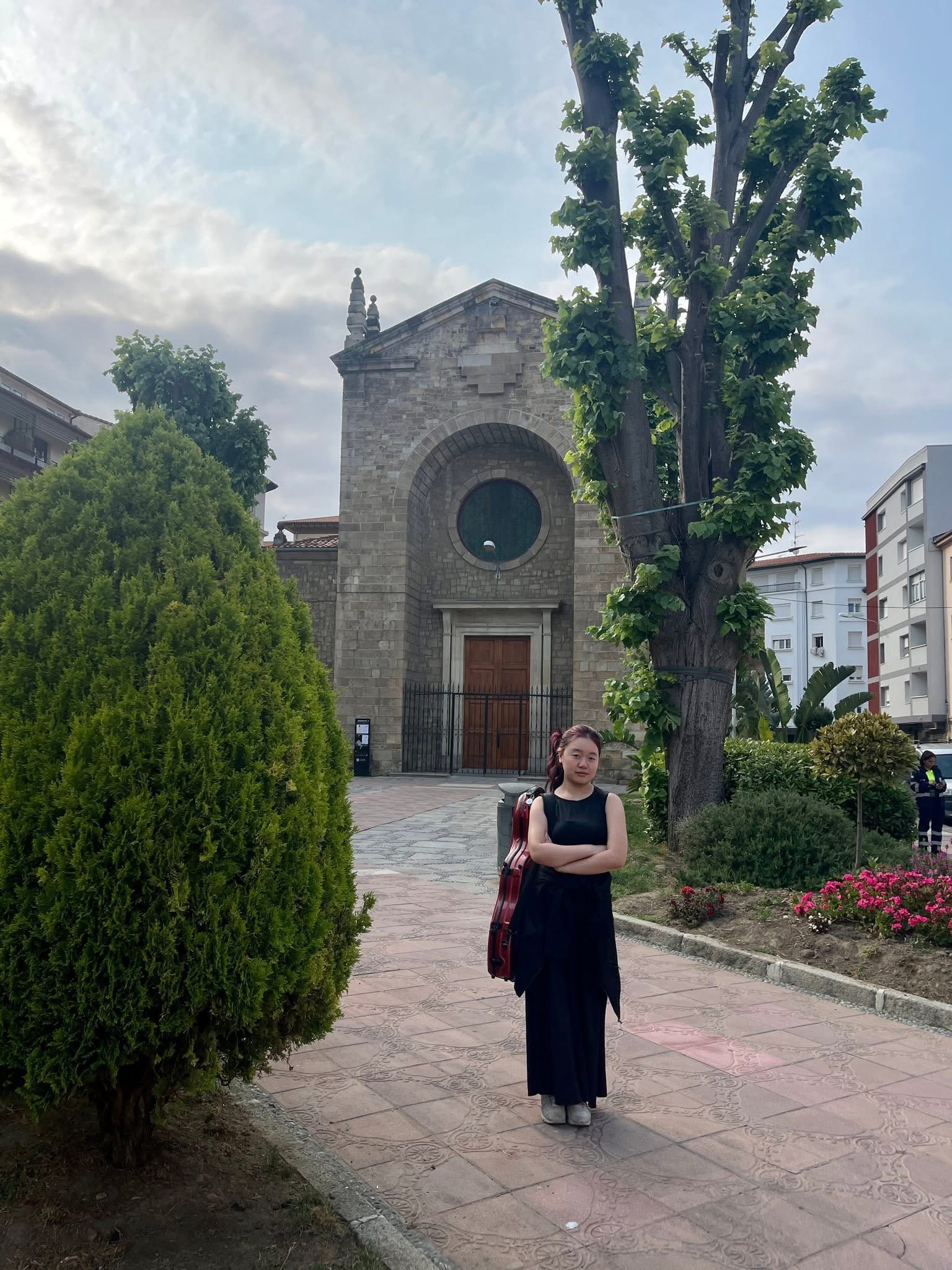 Ruby Ngọc Minh in Salamanca in 2025